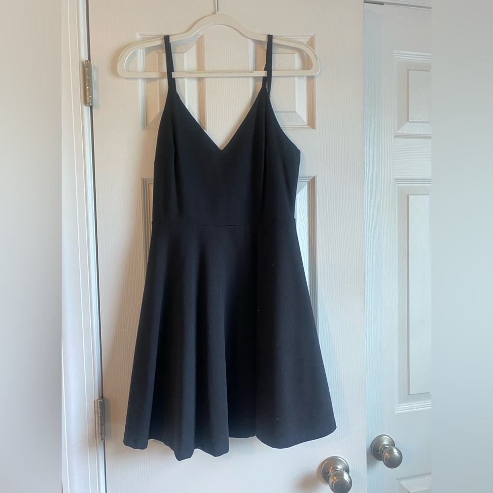 Classic black mini dress, size medium